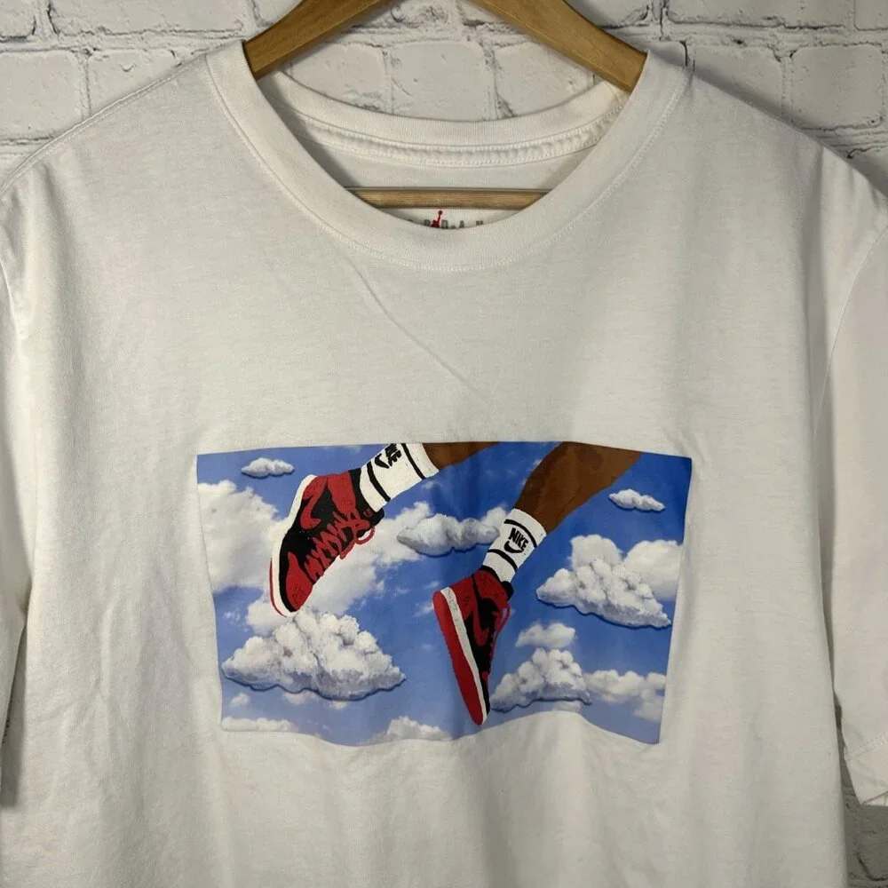Nike Men's Jordan‎ Flight Essentials Sky T-Shirt SS White XL